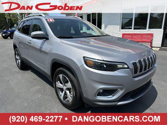 used 2021 Jeep Cherokee car, priced at $24,995