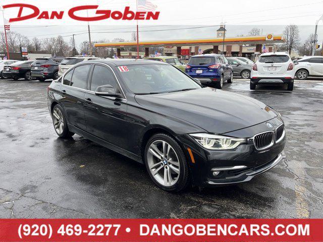 used 2018 BMW 330 car, priced at $19,995