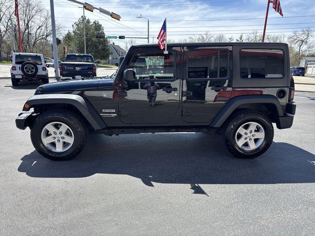used 2018 Jeep Wrangler JK Unlimited car, priced at $21,995