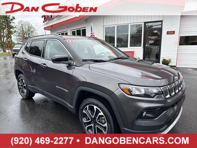 used 2022 Jeep Compass car, priced at $22,995
