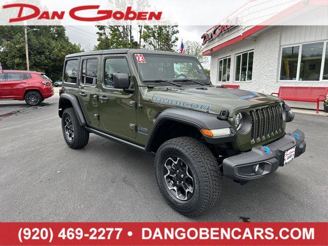 used 2023 Jeep Wrangler 4xe car, priced at $35,995