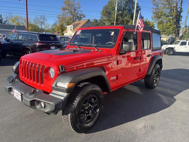 used 2021 Jeep Wrangler Unlimited car, priced at $25,995