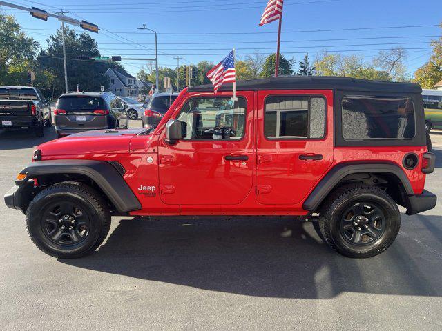 used 2021 Jeep Wrangler Unlimited car, priced at $25,995