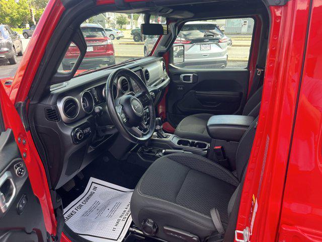 used 2021 Jeep Wrangler Unlimited car, priced at $29,995