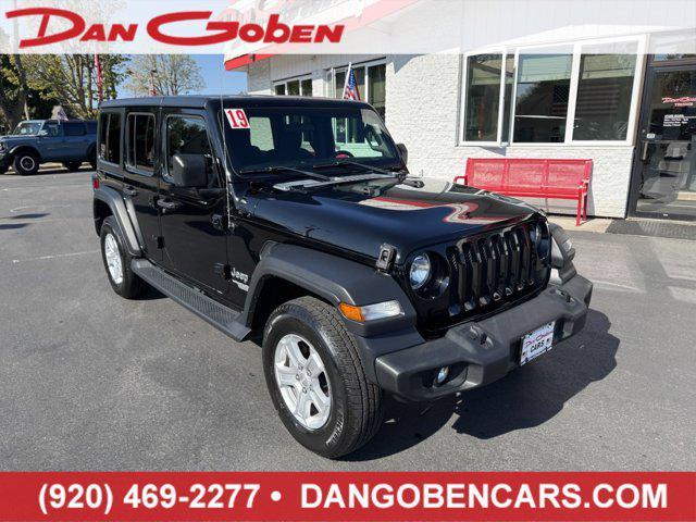 used 2019 Jeep Wrangler Unlimited car, priced at $23,995