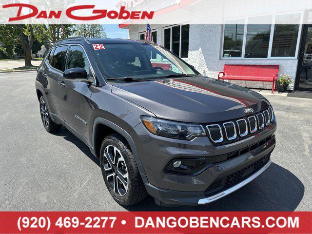 used 2022 Jeep Compass car, priced at $22,995