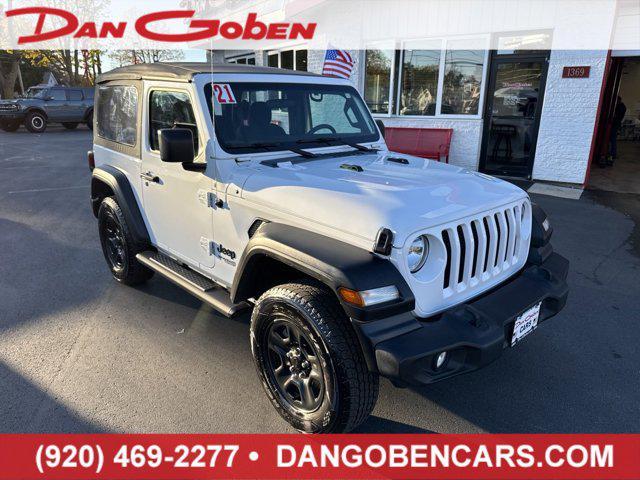 used 2021 Jeep Wrangler car, priced at $26,995