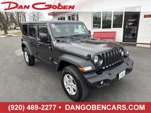 used 2021 Jeep Wrangler Unlimited car, priced at $29,995