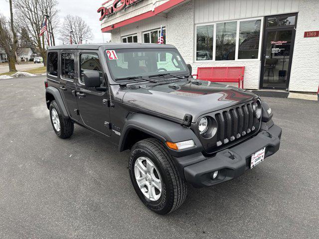 used 2021 Jeep Wrangler Unlimited car, priced at $29,995