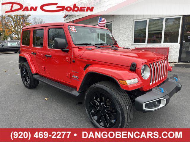 used 2023 Jeep Wrangler 4xe car, priced at $32,995