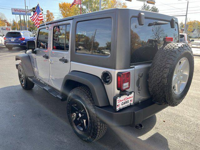 used 2015 Jeep Wrangler Unlimited car, priced at $17,995