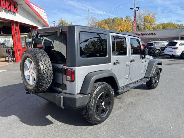 used 2015 Jeep Wrangler Unlimited car, priced at $17,995