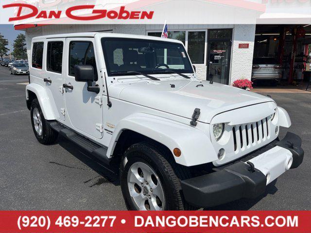 used 2015 Jeep Wrangler Unlimited car, priced at $18,995