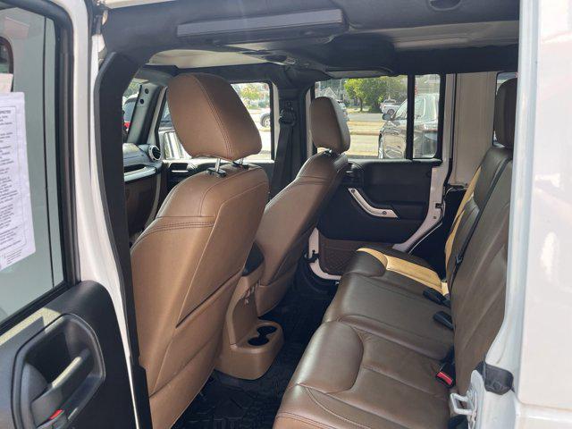 used 2015 Jeep Wrangler Unlimited car, priced at $18,995