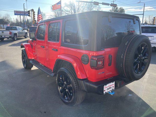 used 2022 Jeep Wrangler Unlimited 4xe car, priced at $34,995