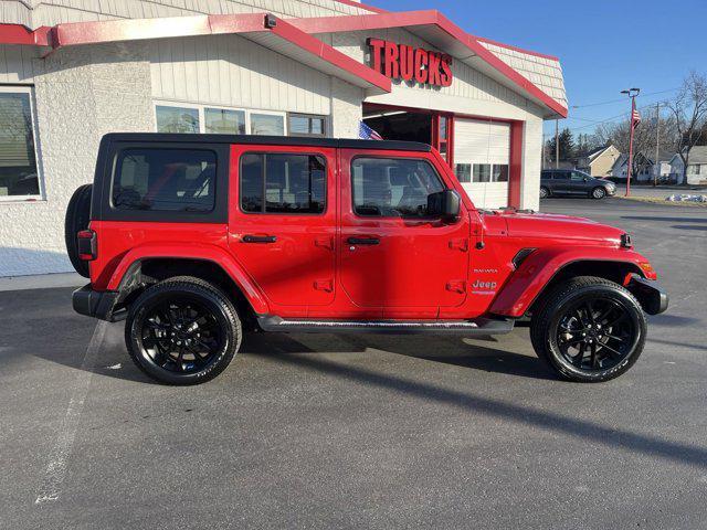 used 2022 Jeep Wrangler Unlimited 4xe car, priced at $34,995