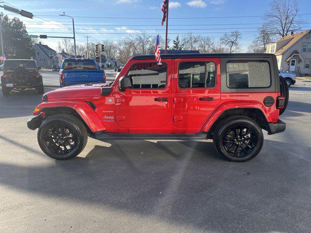 used 2022 Jeep Wrangler Unlimited 4xe car, priced at $34,995