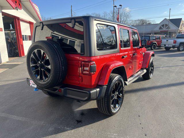 used 2022 Jeep Wrangler Unlimited 4xe car, priced at $34,995