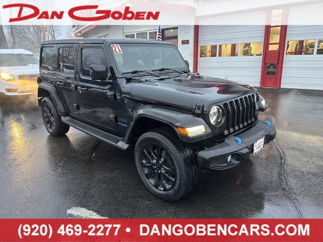 used 2021 Jeep Wrangler Unlimited car, priced at $32,995