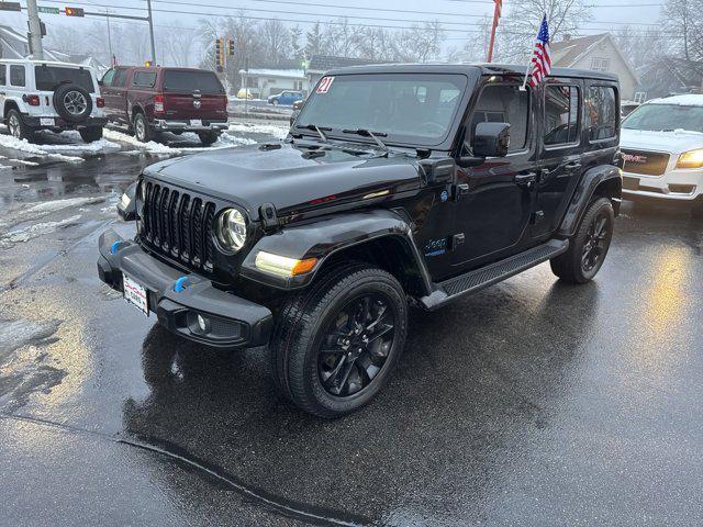 used 2021 Jeep Wrangler Unlimited car, priced at $32,995