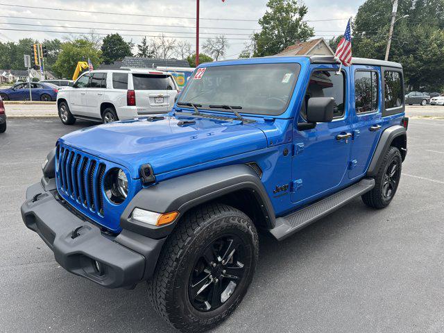 used 2022 Jeep Wrangler Unlimited car, priced at $32,995