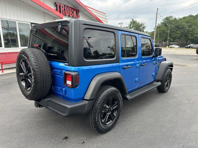 used 2022 Jeep Wrangler Unlimited car, priced at $32,995