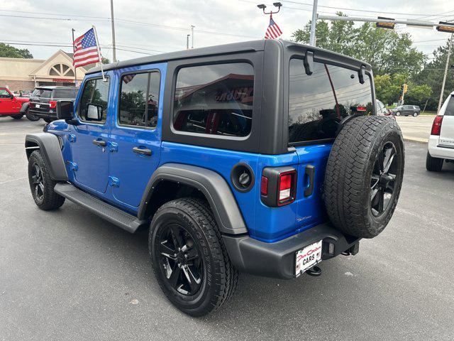 used 2022 Jeep Wrangler Unlimited car, priced at $32,995