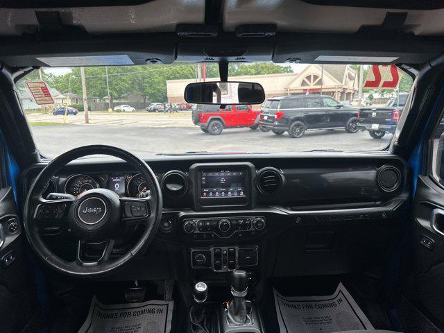 used 2022 Jeep Wrangler Unlimited car, priced at $32,995