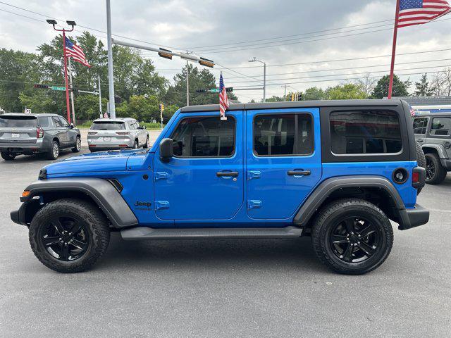 used 2022 Jeep Wrangler Unlimited car, priced at $32,995