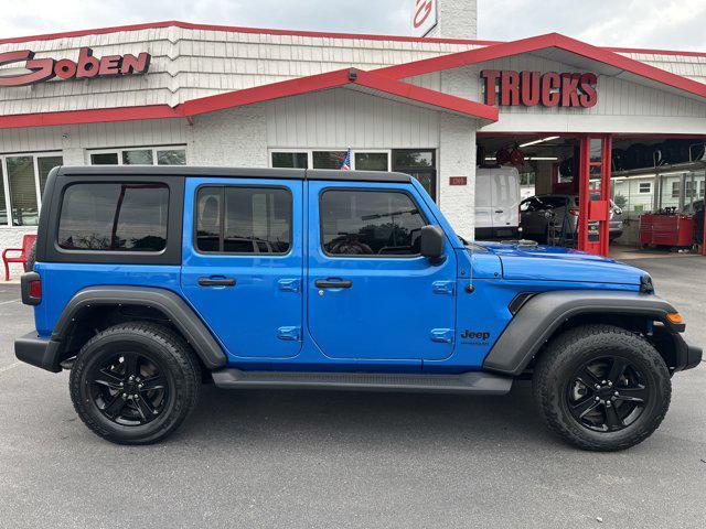 used 2022 Jeep Wrangler Unlimited car, priced at $32,995