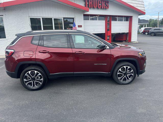 used 2022 Jeep Compass car, priced at $23,995