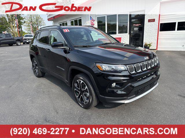 used 2022 Jeep Compass car, priced at $21,995