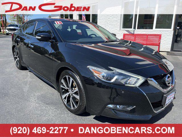 used 2018 Nissan Maxima car, priced at $19,995