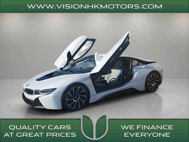 used 2015 BMW i8 car, priced at $52,998