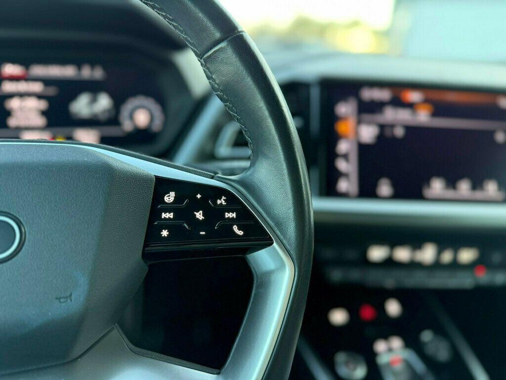 used 2023 Audi Q4 e-tron car, priced at $24,990