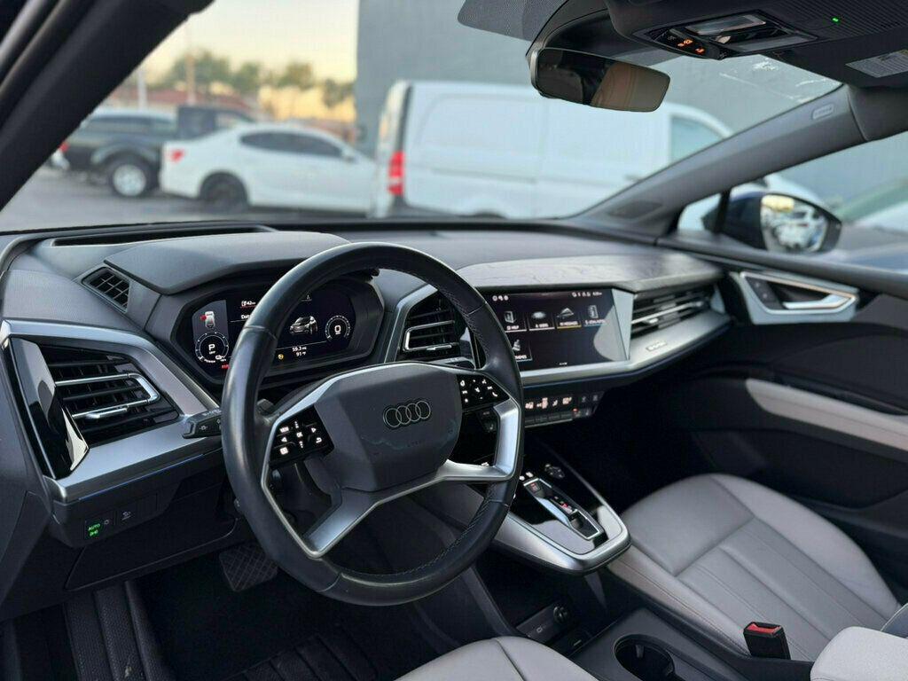 used 2023 Audi Q4 e-tron car, priced at $24,990