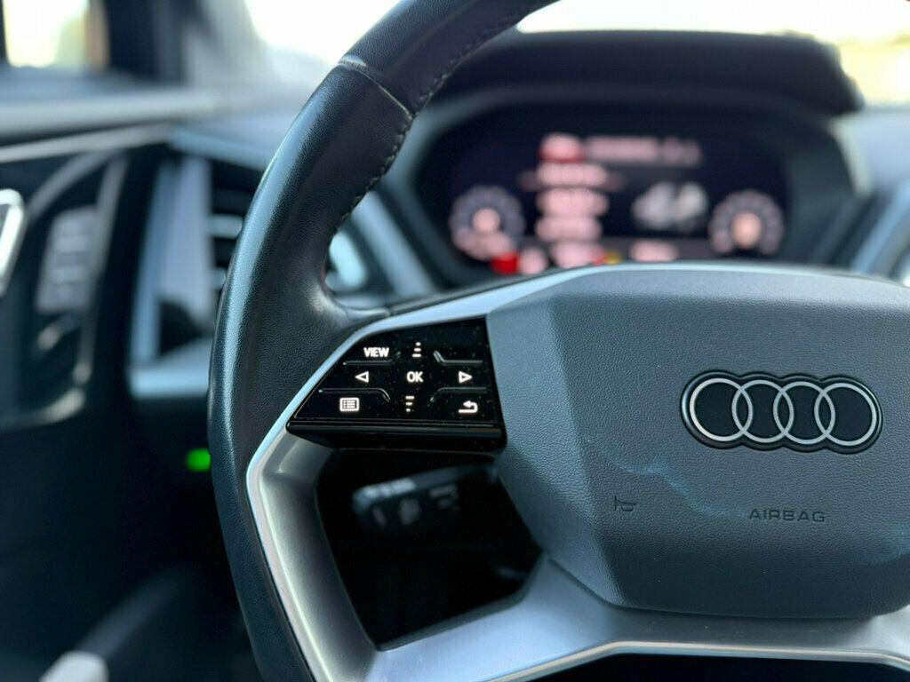 used 2023 Audi Q4 e-tron car, priced at $24,990