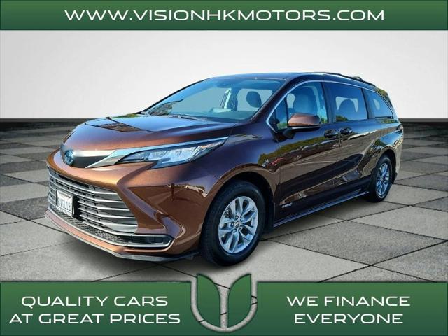 used 2021 Toyota Sienna car, priced at $34,990