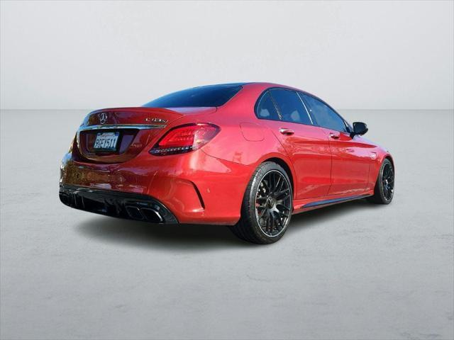 used 2021 Mercedes-Benz AMG C 63 car, priced at $60,998
