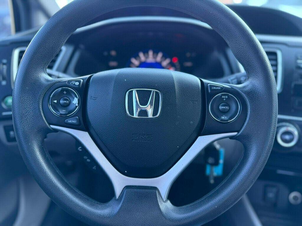 used 2015 Honda Civic car, priced at $7,900