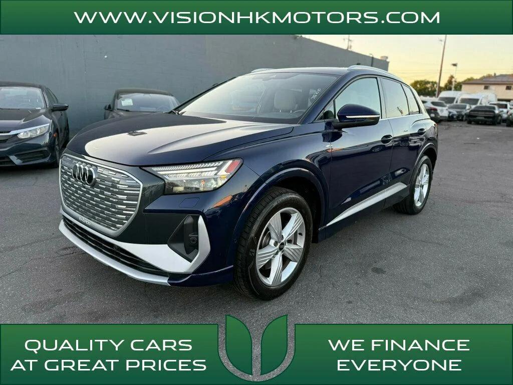 used 2023 Audi Q4 e-tron car