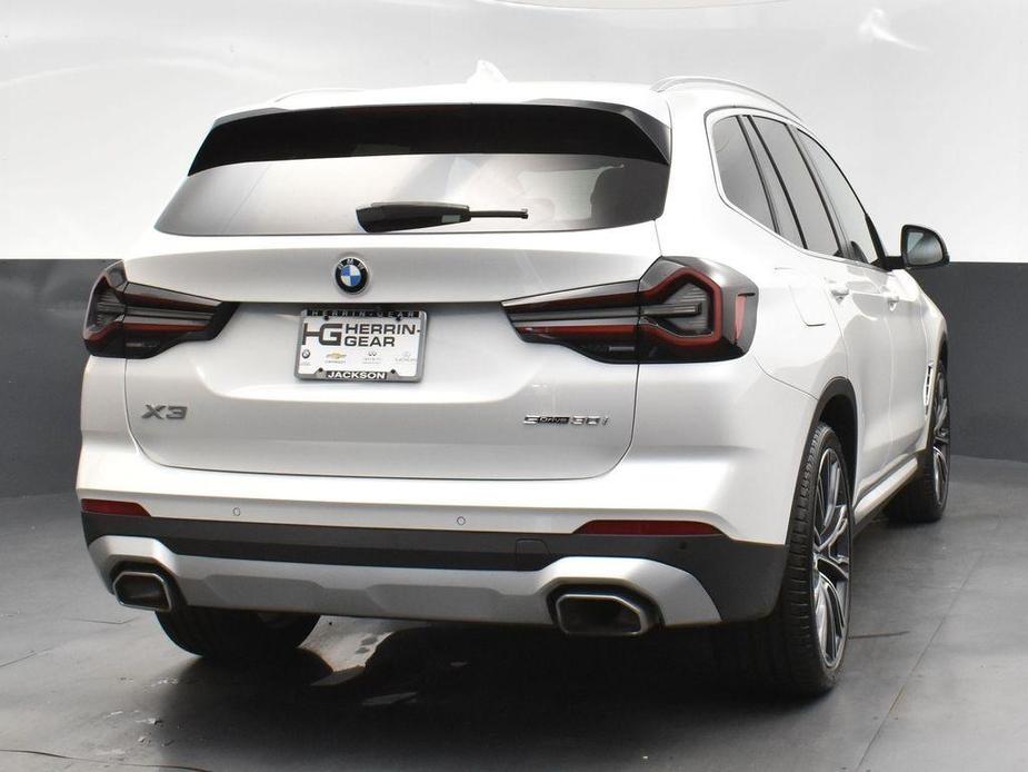 used 2022 BMW X3 car, priced at $29,579