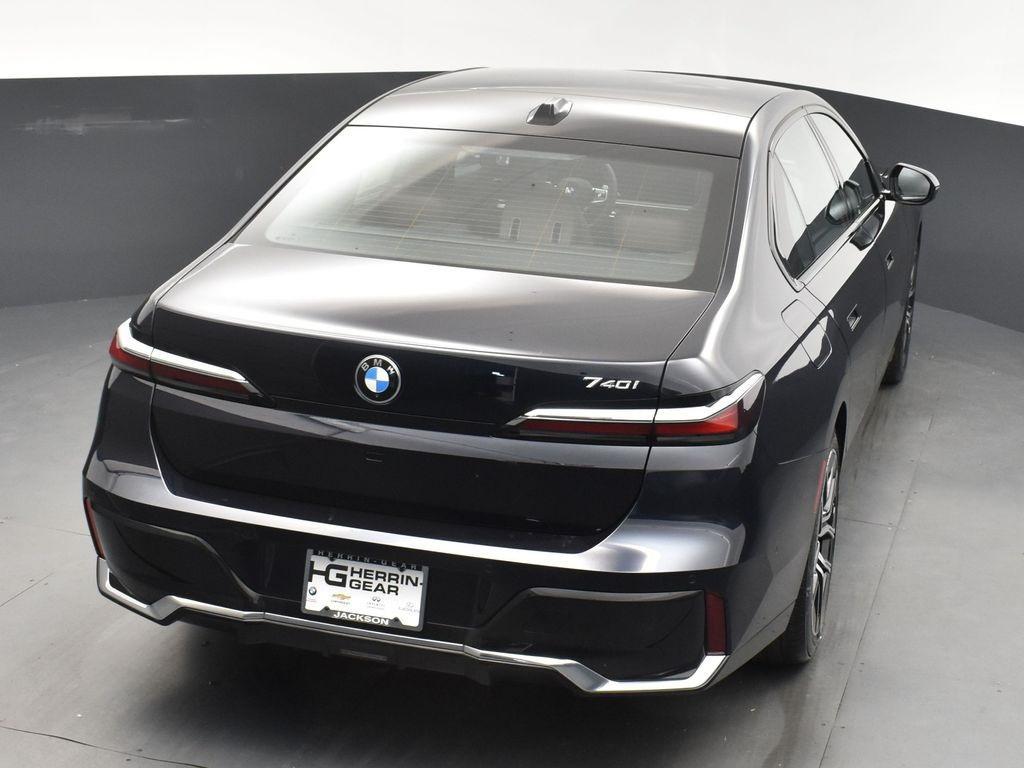 new 2025 BMW 740 car, priced at $102,055