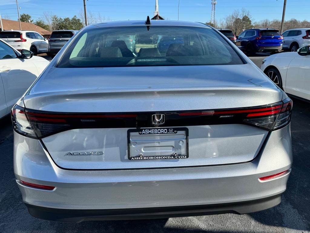 new 2025 Honda Accord car, priced at $29,210