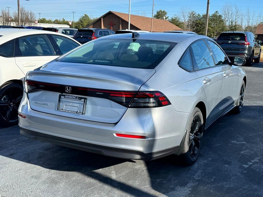 new 2025 Honda Accord car, priced at $29,210