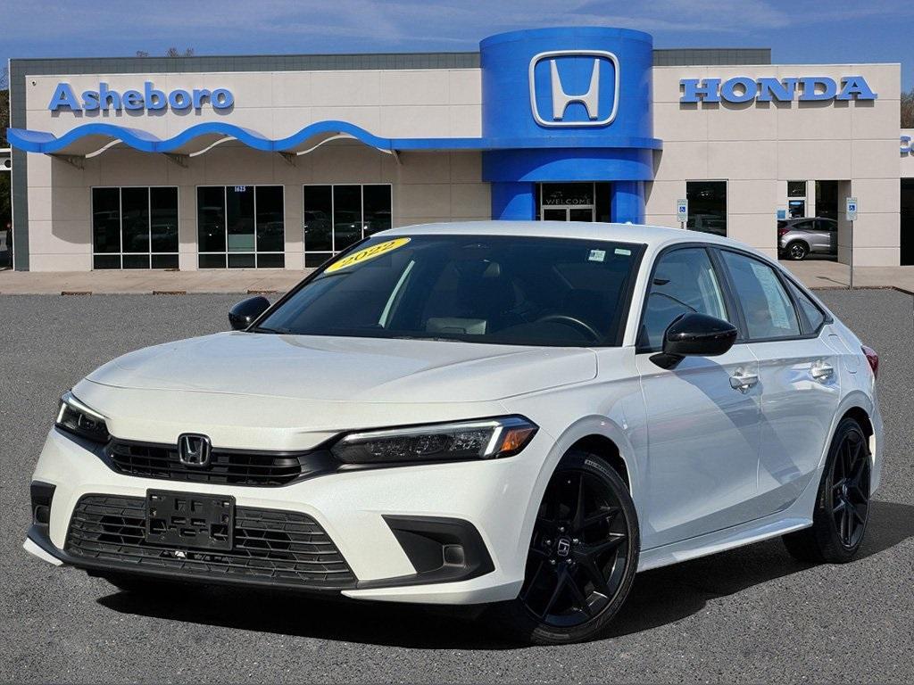 used 2022 Honda Civic car, priced at $24,000