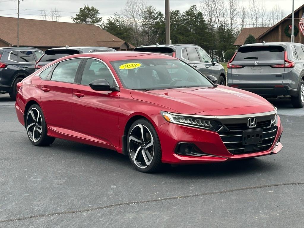 used 2022 Honda Accord car, priced at $23,750