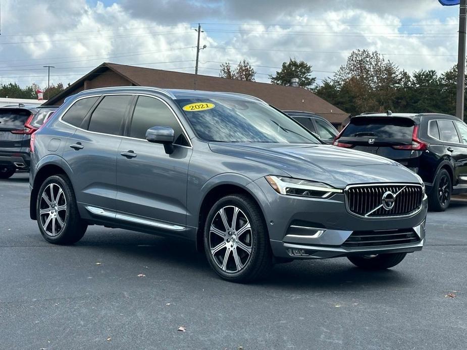 used 2021 Volvo XC60 car, priced at $27,500