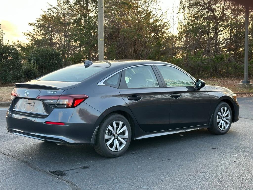 new 2025 Honda Civic car, priced at $24,345