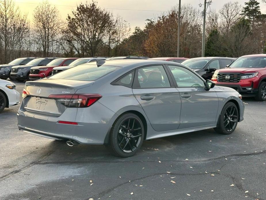 new 2025 Honda Civic car, priced at $26,300